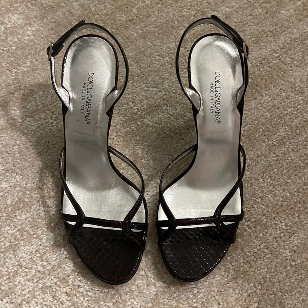 Vintage Dolce & Gabbana Heeled Sandal